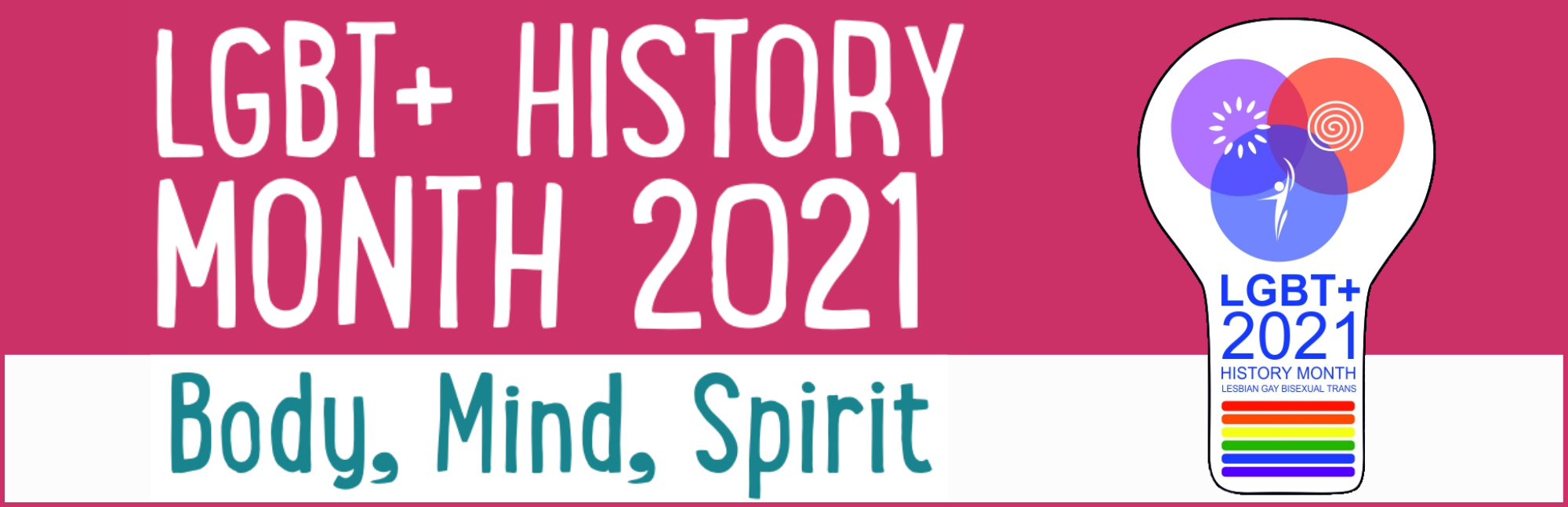 LGBT+ month 2021 Banner